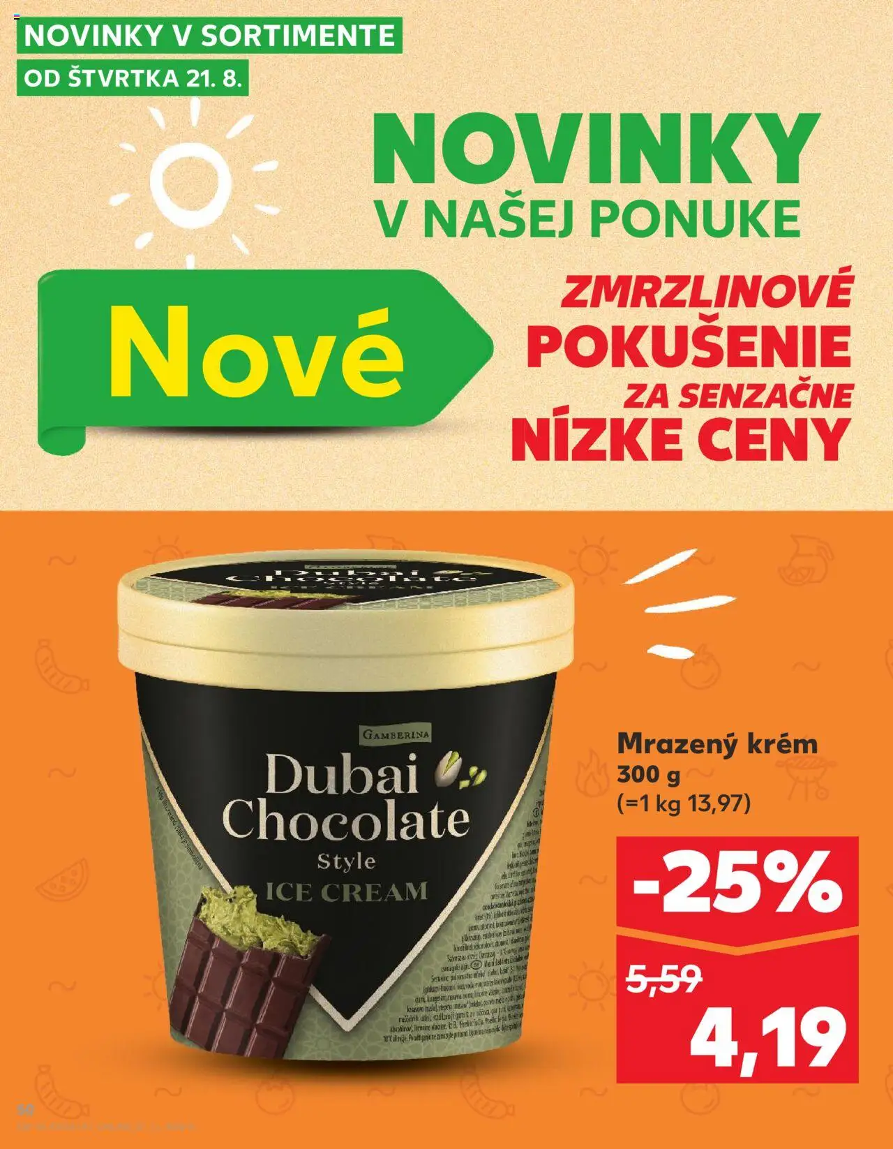 Kaufland Košice-OC Galéria │ platný od 21.08.2025 | Strana: 50 | Produkty: Krém