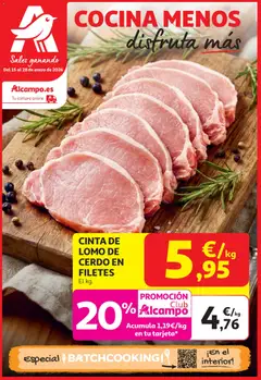 Vista previa Alcampo - HG Nacional válido desde el 15.01.2026