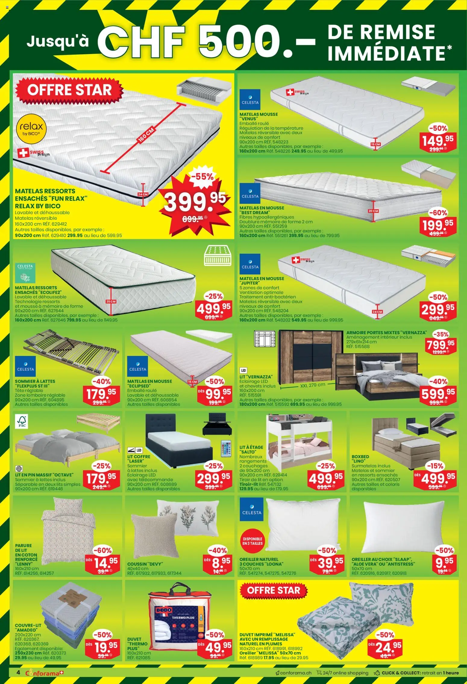 Conforama aktionen FR – gültig ab 22.04.2026 | Seite: 4