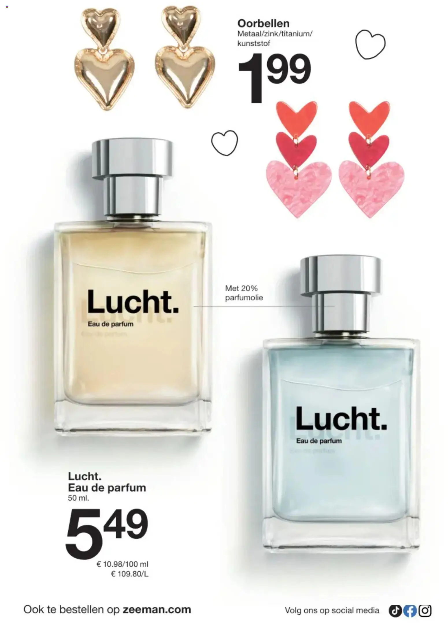 {H1} | Pagina: 20 | Producten: Parfum, Oorbellen