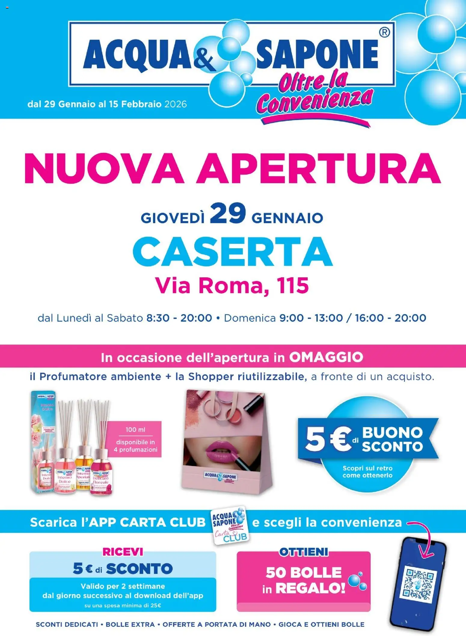 Volantino Acqua e Sapone del 29.01.2026 | Pagina: 1 | Prodotti: Sapone