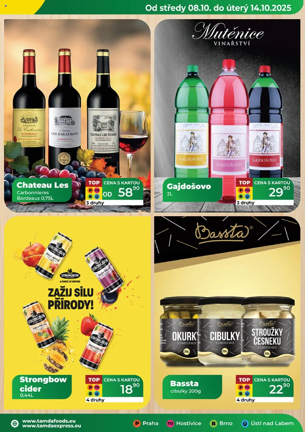 Tamda Foods leták od 08.10.2025 | Strana: 17 | Produkty: Okurky, Cider, Apple, Strongbow