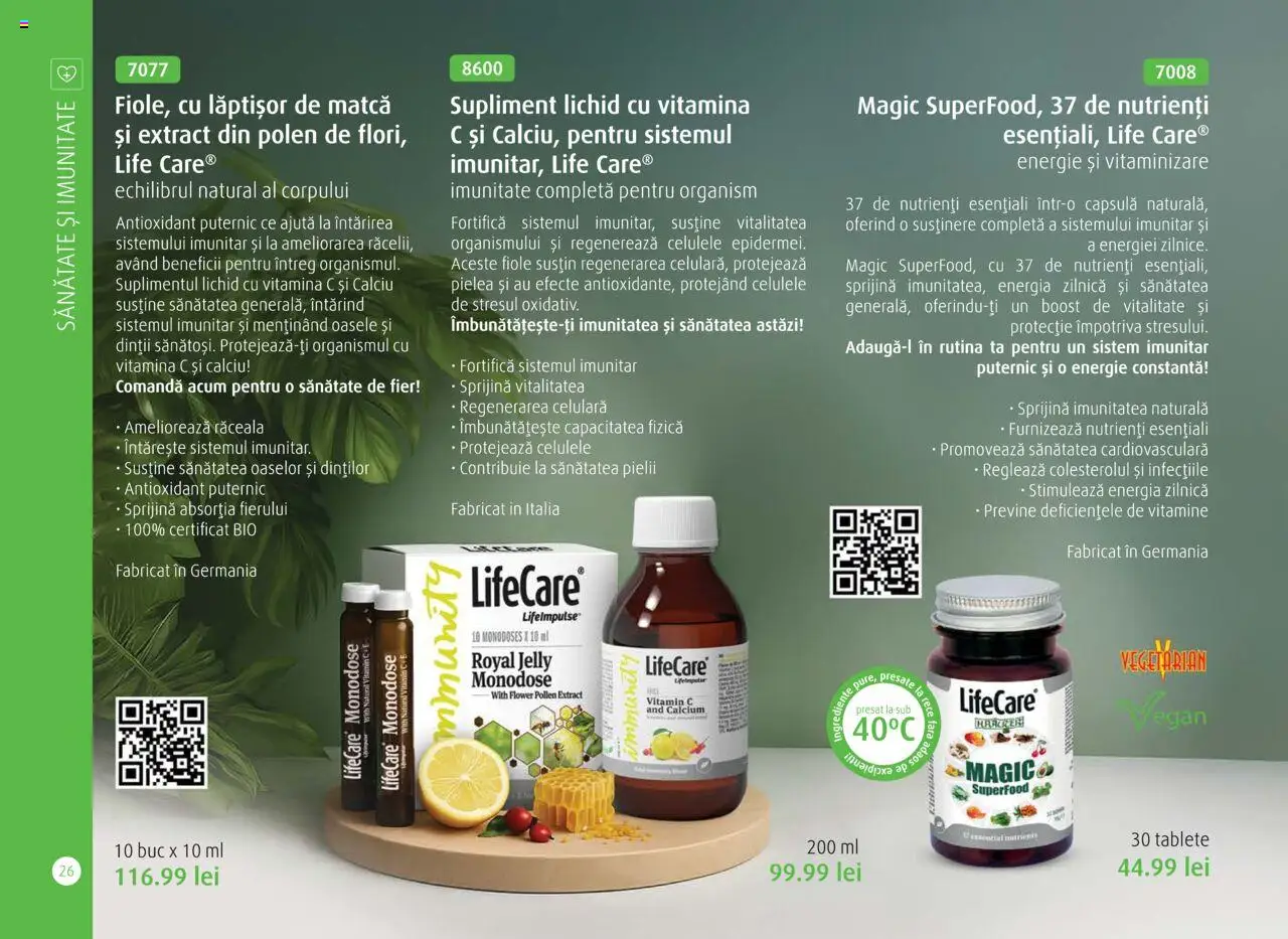 Noul catalog Life Care – valabil de la 01.10.2025 | Pagină: 28 | Produse: Şerit ödül