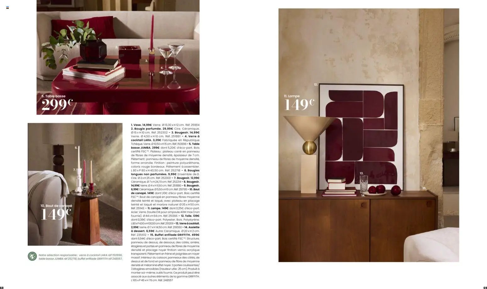 {H1} | Page: 35 | Produits: Plateau, Laque, Table, Portes