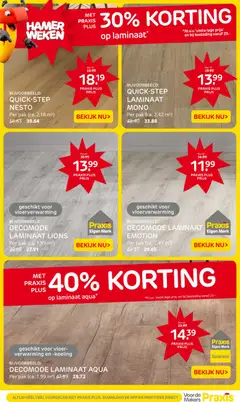 Praxis folder - Voorbeeld van een folder van Praxis, geldig van 28.04.2026 | Pagina: 6 | Producten: Hamer