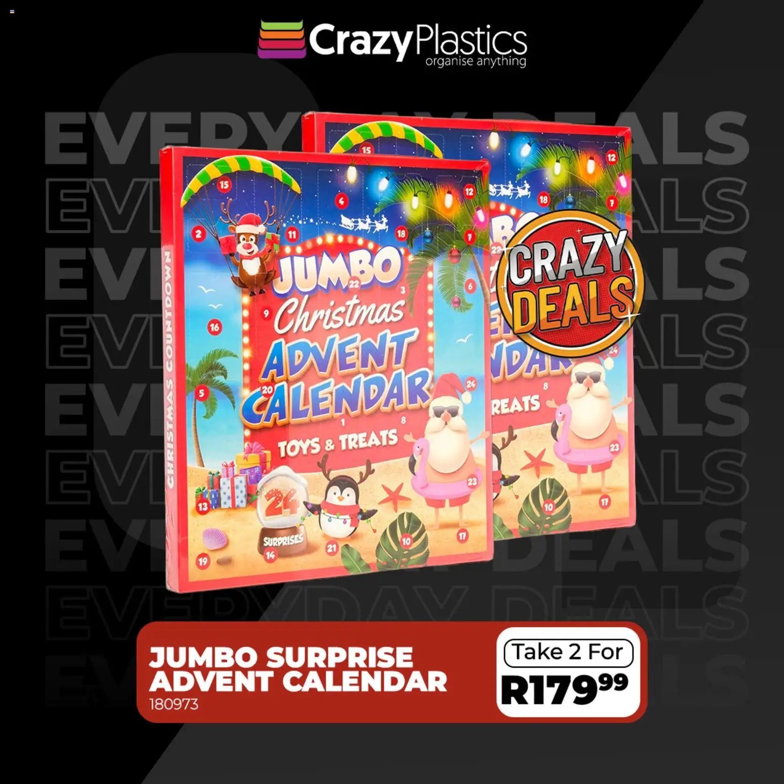 New Crazy Plastics catalogue – valid from 09.12.2025 | Page: 1 | Products: Toys