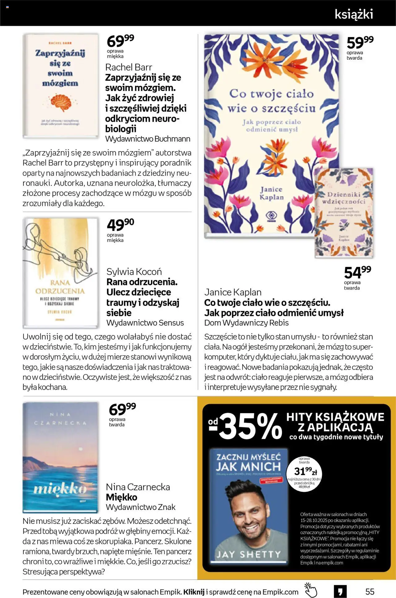 Empik promocje od 15.10.2025 | Strona: 55 | Produkty: Książki