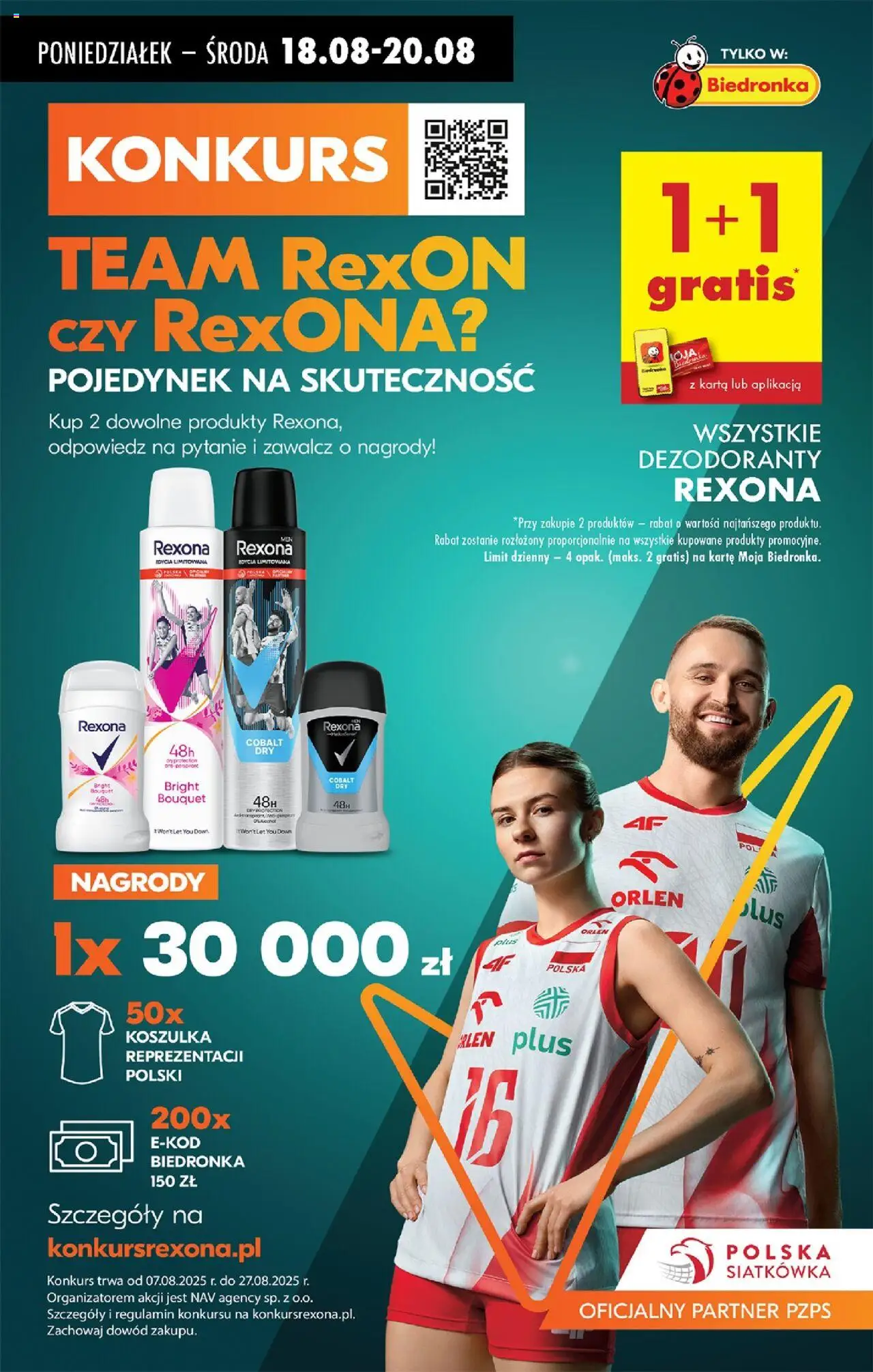 Biedronka gazetka od 18.08.2025 | Strona: 72 | Produkty: Karta