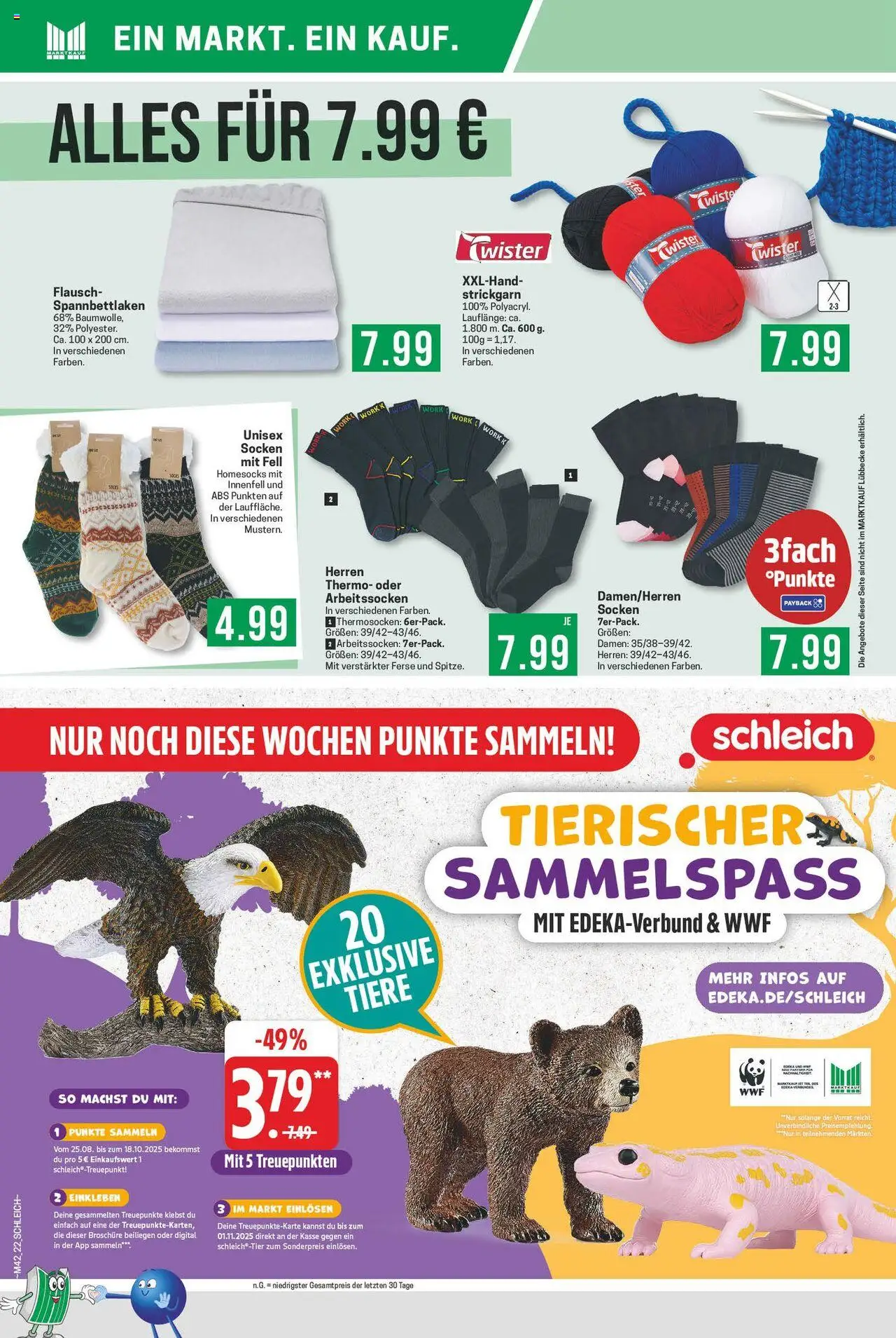 Marktkauf Prospekt 	 – gültig ab 13.10.2025 | Seite: 22 | Produkte: Socken