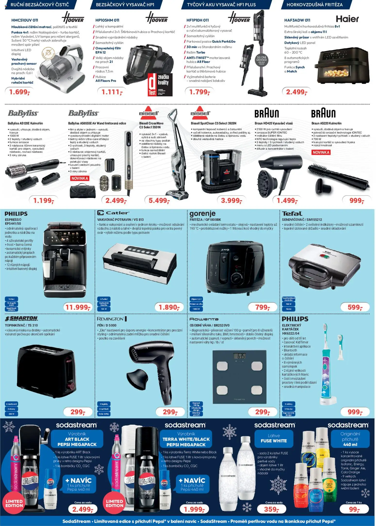 Planeo Elektro leták od 08.12.2025 | Strana: 2 | Produkty: Hadice, Bezsáčkový vysavač, Vysoušeč vlasů, Baterie