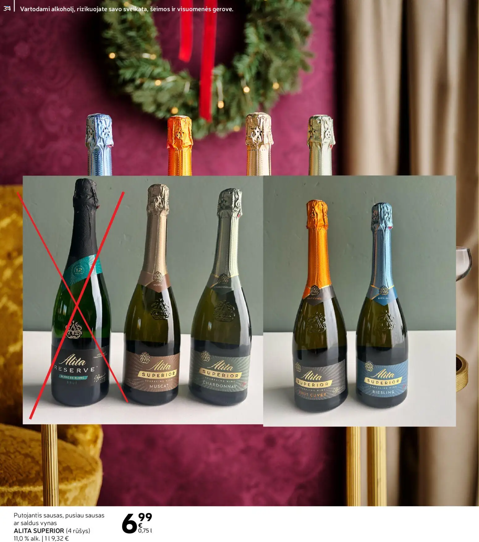Rimi akcijos nuo 02.12.2025 | Puslapis: 34 | Prekių: Vynas