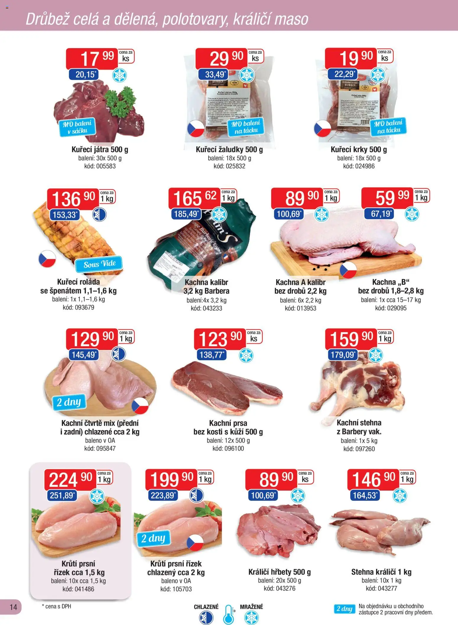 Astur & Qanto leták - Velkoobchod fresh 12/2025 od 01.12.2025 | Strana: 14 | Produkty: Sous vide, Kachni stehna, Kuřecí Játra, Kachní prsa