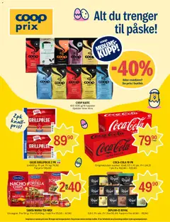 Forhåndsvisning av Coop Prix kundeavis gyldig fra 30.03.2026