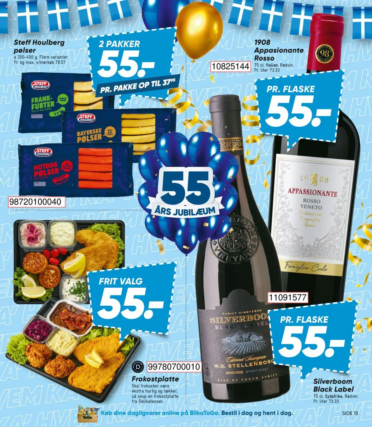 Bilka tilbudsavis – gyldig fra 03.10.2025 | Side: 15 | Produkter: Pølser