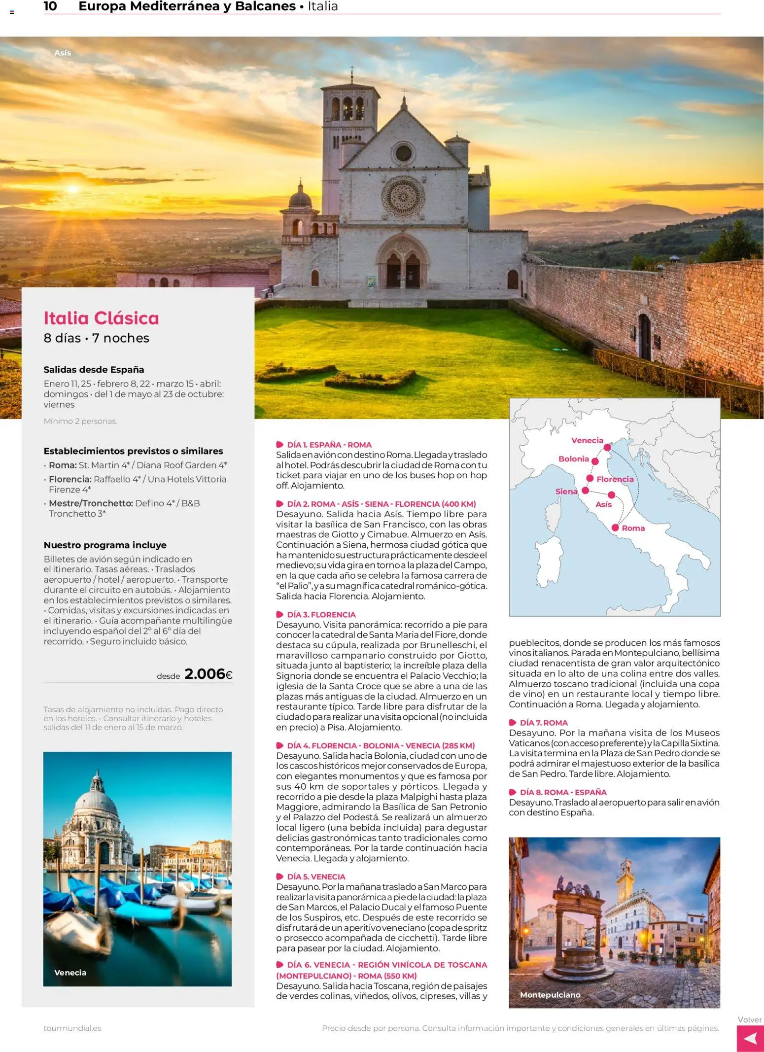 Viajes El Corte Inglés Europa │ válido desde el 01.01.2026 | Página: 10 | Productos: Vino, Marco