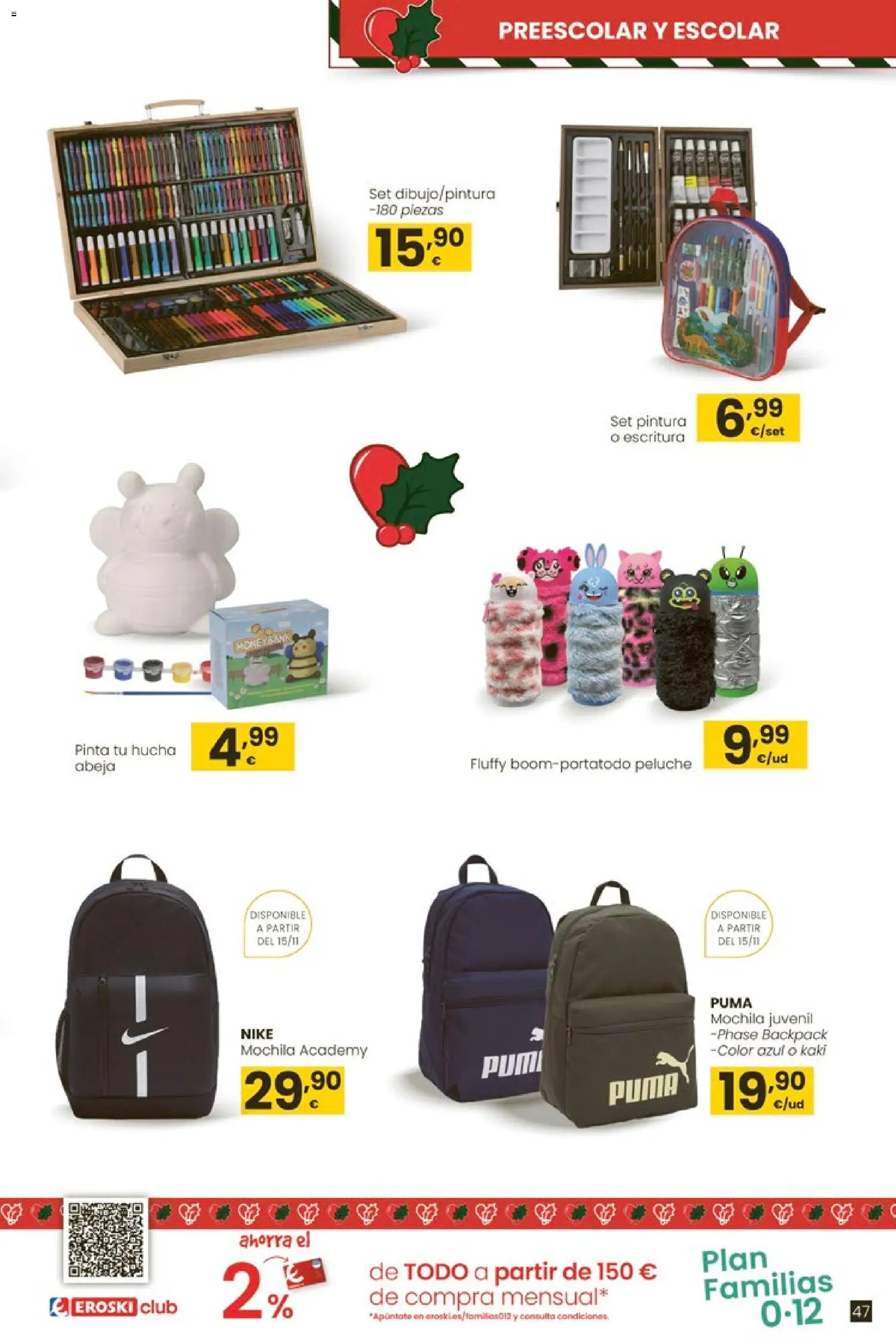 Eroski - Juguetes │ válido desde el 06.11.2025 | Página: 47 | Productos: Mochila