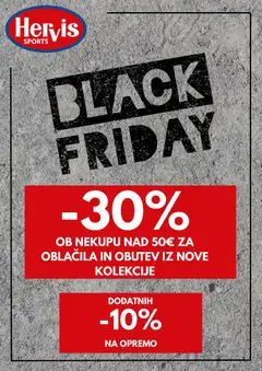Hervis katalog akcije – veljaven od 24.11.2025