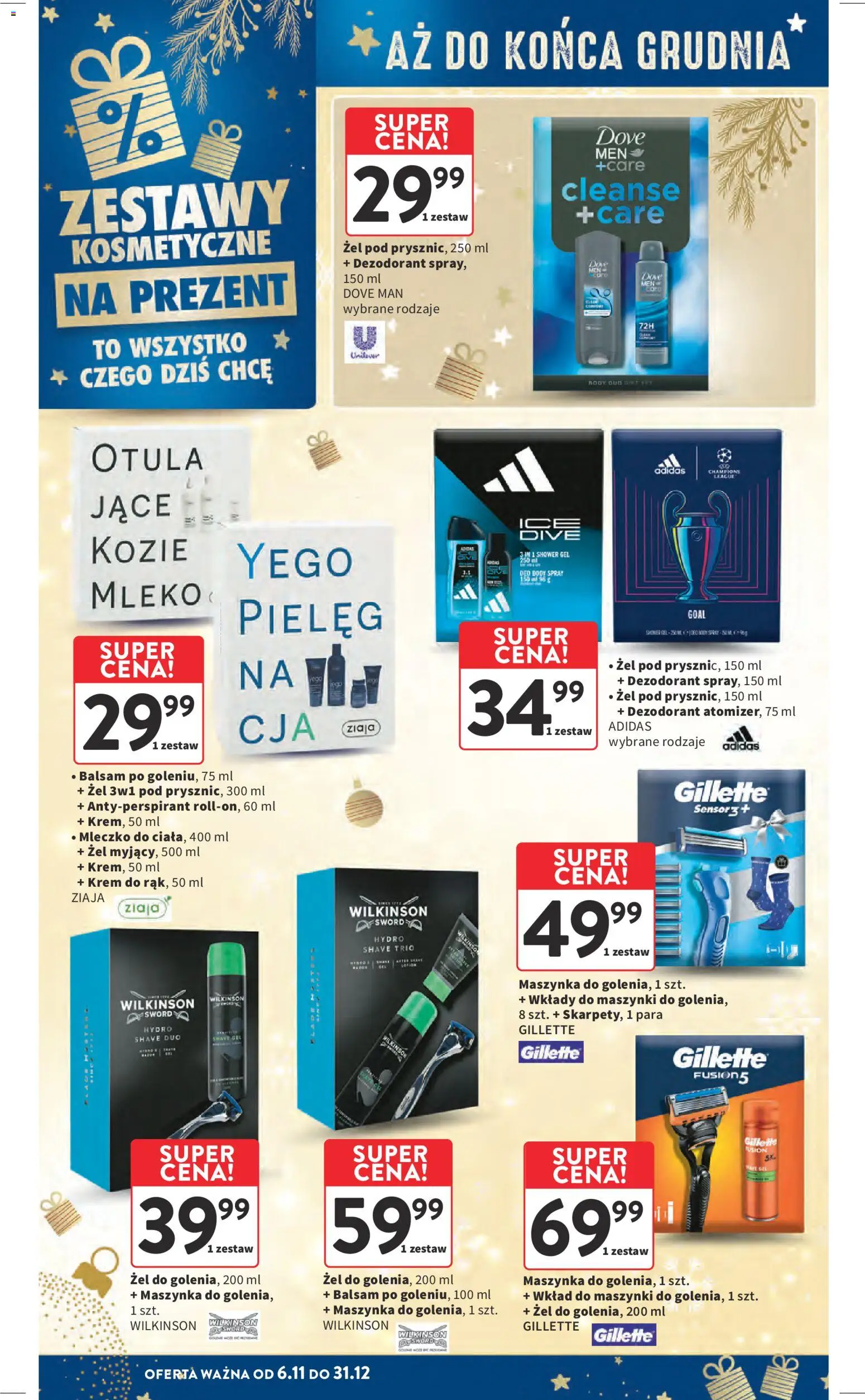 Intermarche Gazetka od 13.11.2025 | Strona: 14 | Produkty: Gillette, Mleko, Body, Dezodorant