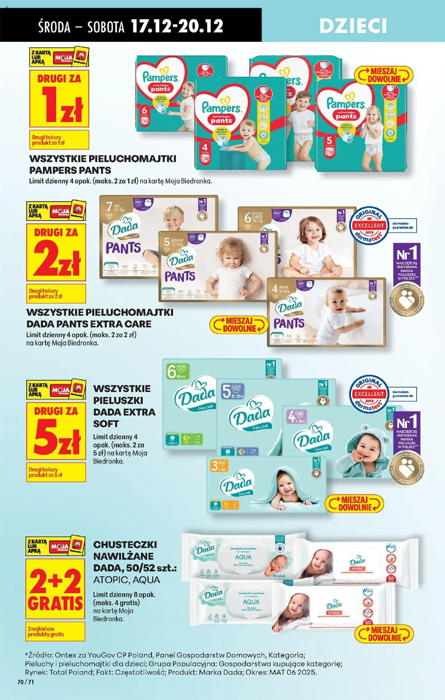 Biedronka gazetka - Oferta w tym tygodniu od 17.12.2025 | Strona: 82 | Produkty: Karta, Pampers, Pieluchomajtki