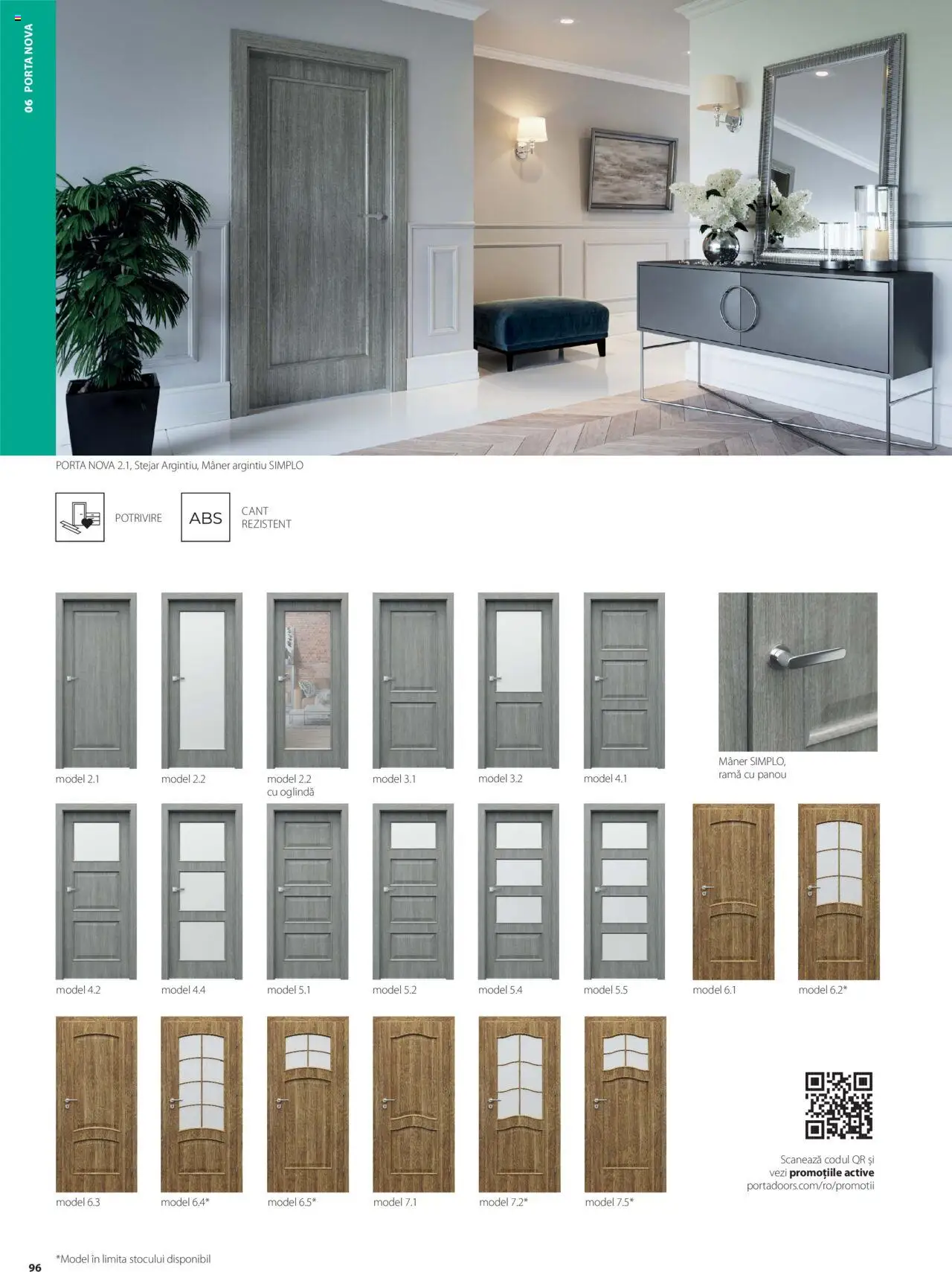 Noul catalog Proges – valabil de la 01.05.2025 | Pagină: 96 | Produse: Mâner, Oglindă