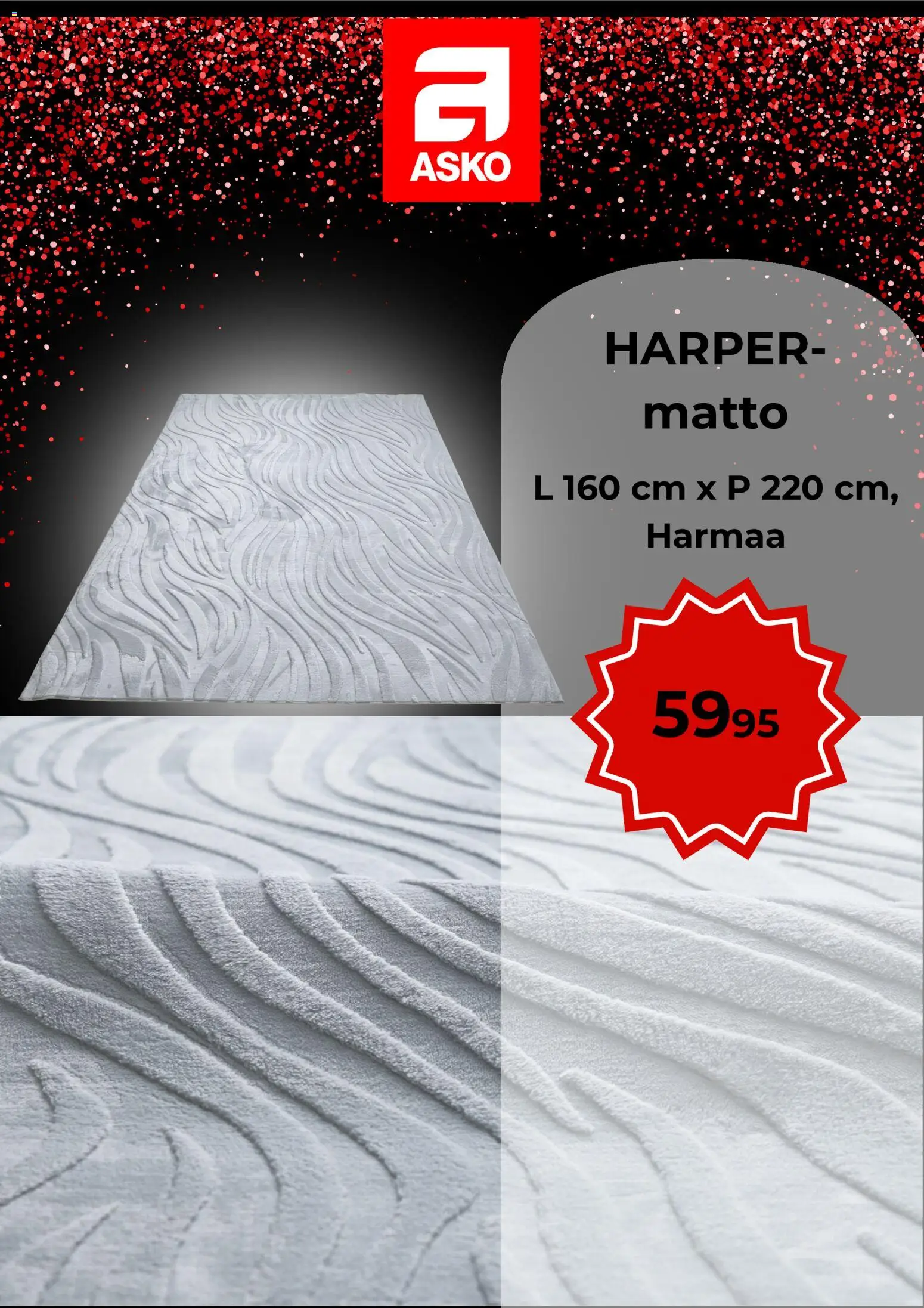 Asko - Black Friday – voimassa 13.11.2025 alkaen | Sivu: 6 | Tuotteet: Matto