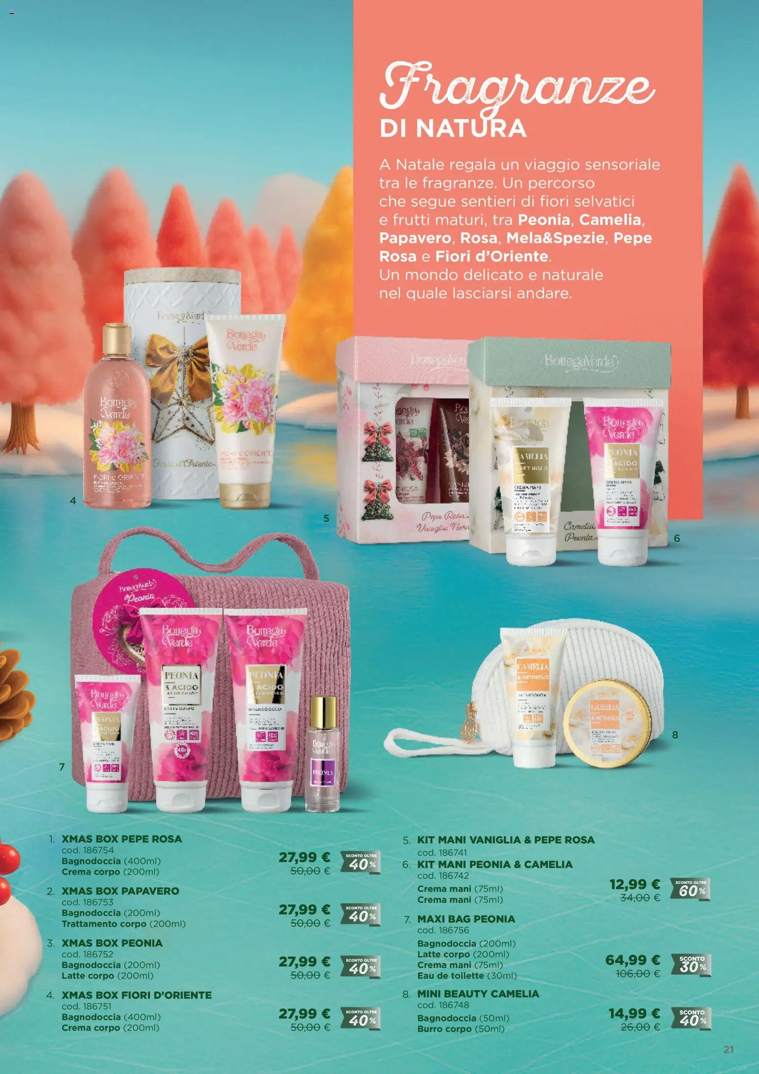 Volantino Bottega Verde del 03.11.2025 | Pagina: 21 | Prodotti: Crema, Pepe, Latte, Burro