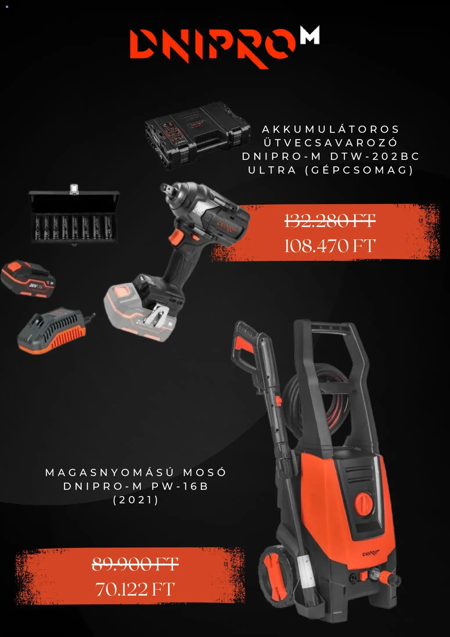 Dnipro-M akciós ujság - amely érvényes a következő dátumtól: 20.11.2025 | Oldal: 3 | Termékek: Magasnyomású mosó