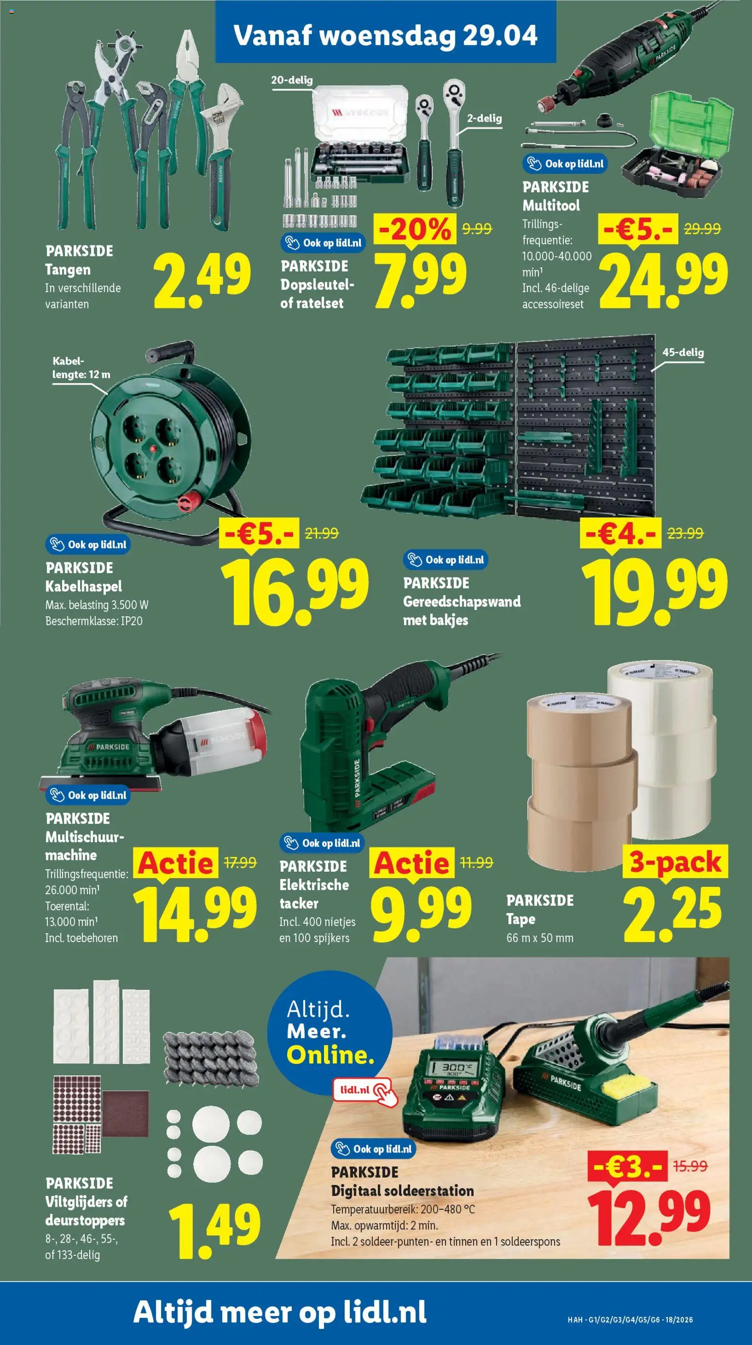 {H1} | Pagina: 36 | Producten: Nietjes, Kabel, Tape, Pads