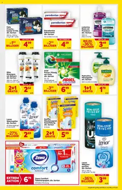 Billa Flugblatt ab 16.10.2025 gültig | Seite: 23 | Produkte: Wasser, Parfüm, Shampoo, Weichspüler