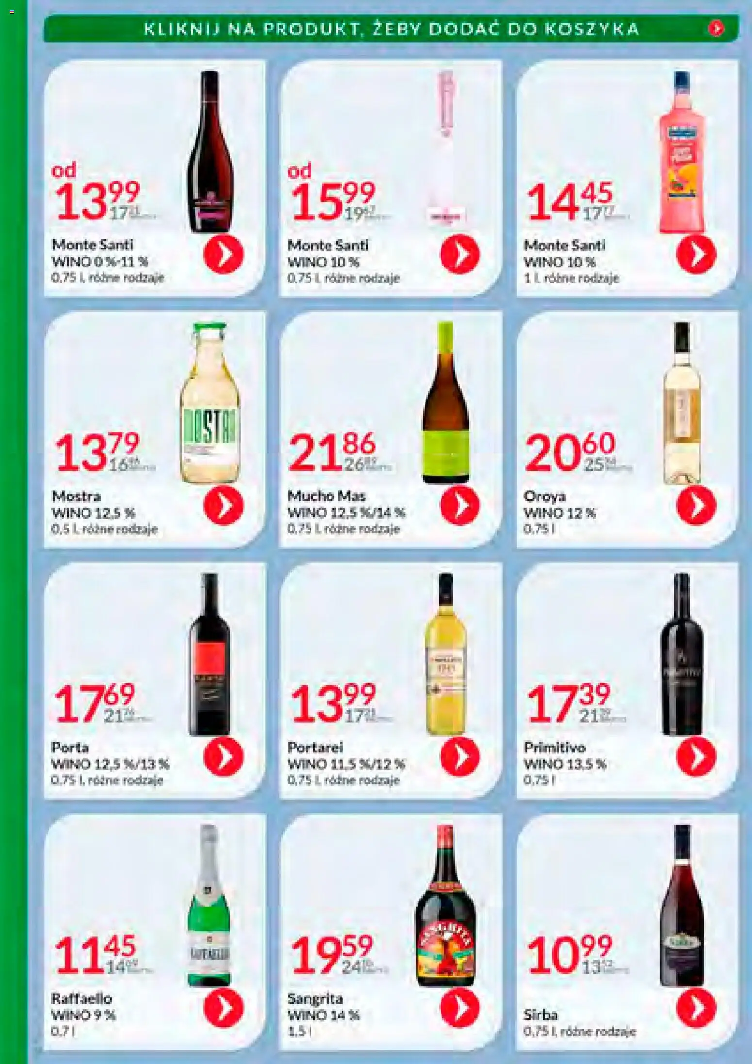 Eurocash Gazetka - Katalog Alkoholowy 12 od 01.12.2025 | Strona: 48 | Produkty: Monte Santi, Wino