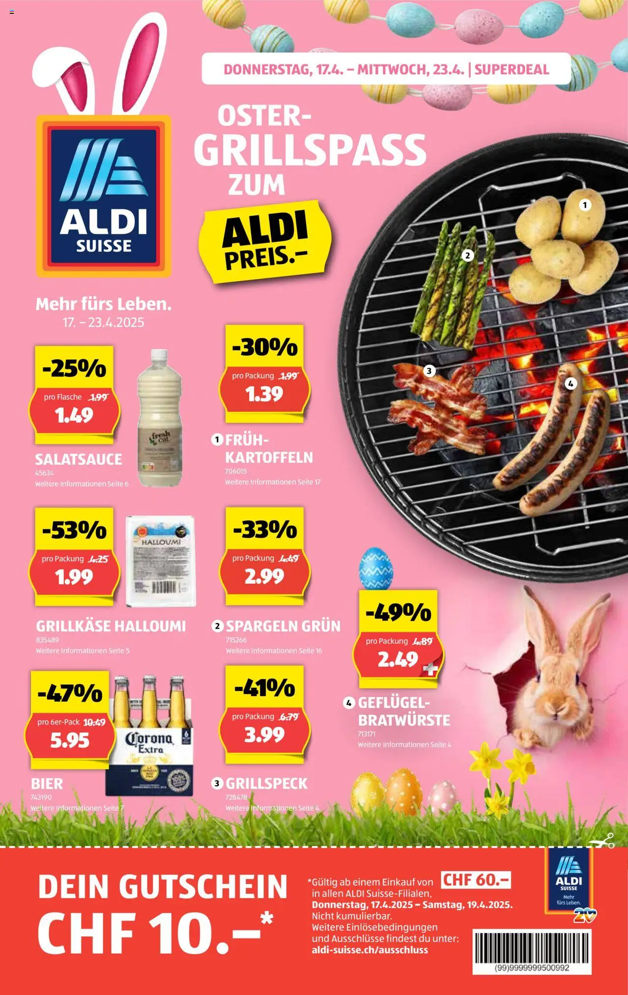 ALDI AKTIONEN【ab 24.04.2025】Pospekt diese Woche Schweiz