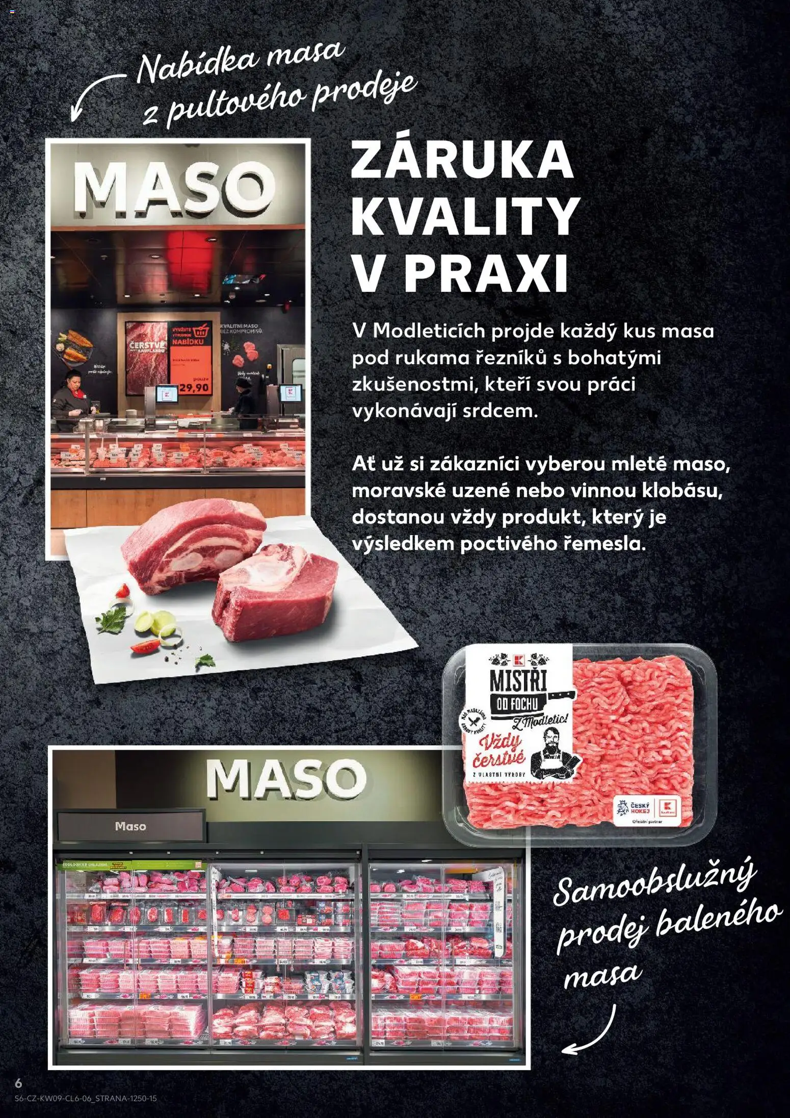 Kaufland leták - Plzeň od 23.02.2026 | Strana: 6 | Produkty: Moravské uzené, Maso
