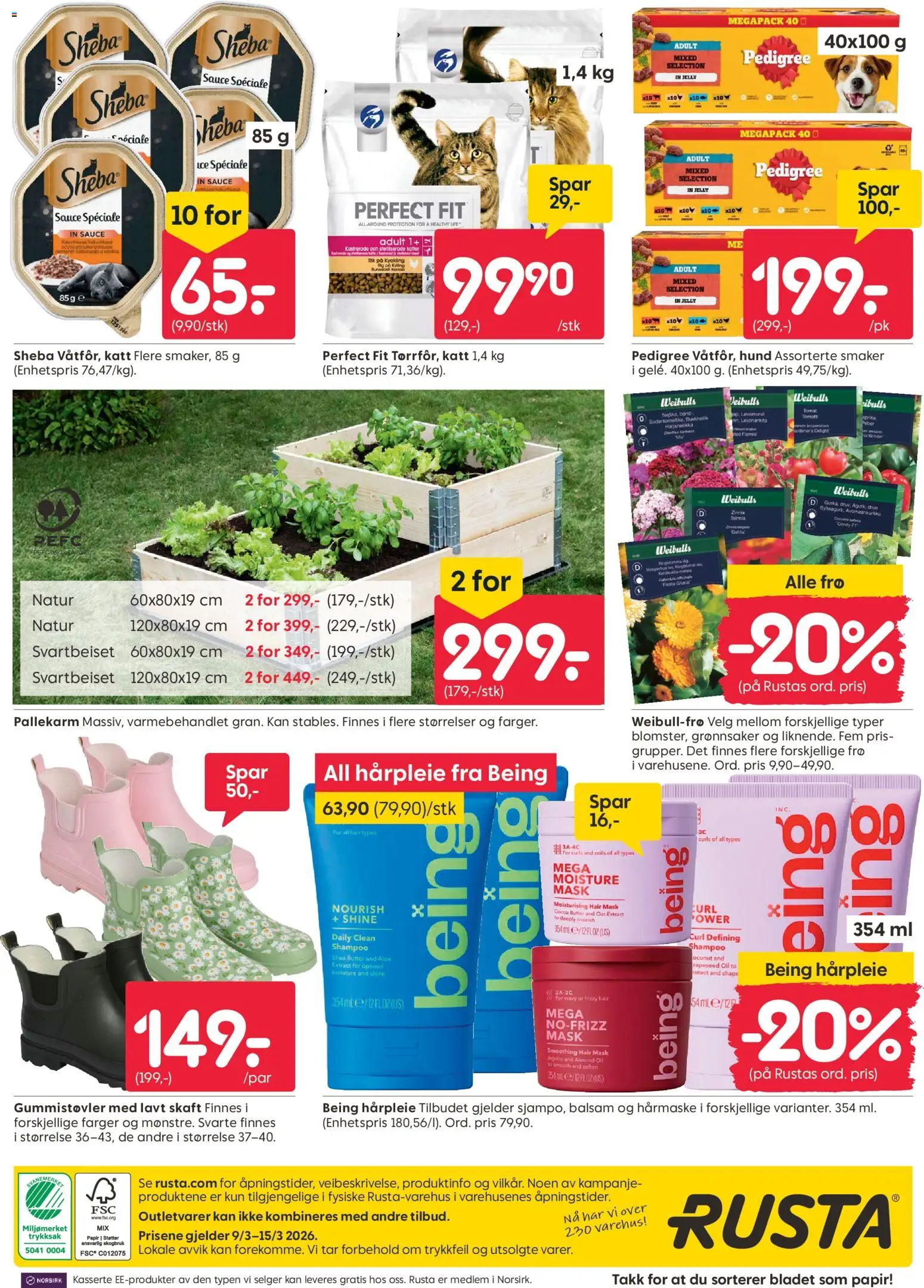 {H1} | Side: 16 | Produkter: Gummistøvler, Umetna rastlina, Суміш дитяча, Hårmaske