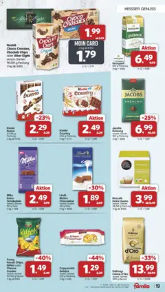 Famila Nordwest Prospekt 	 ab 23.02.2026 gültig | Seite: 19 | Produkte: Nescafe, Milka, Dallmayr, Chips