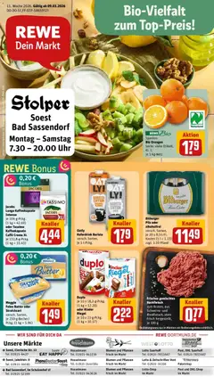 Rewe Prospekt Soest	 ab 09.03.2026 gültig