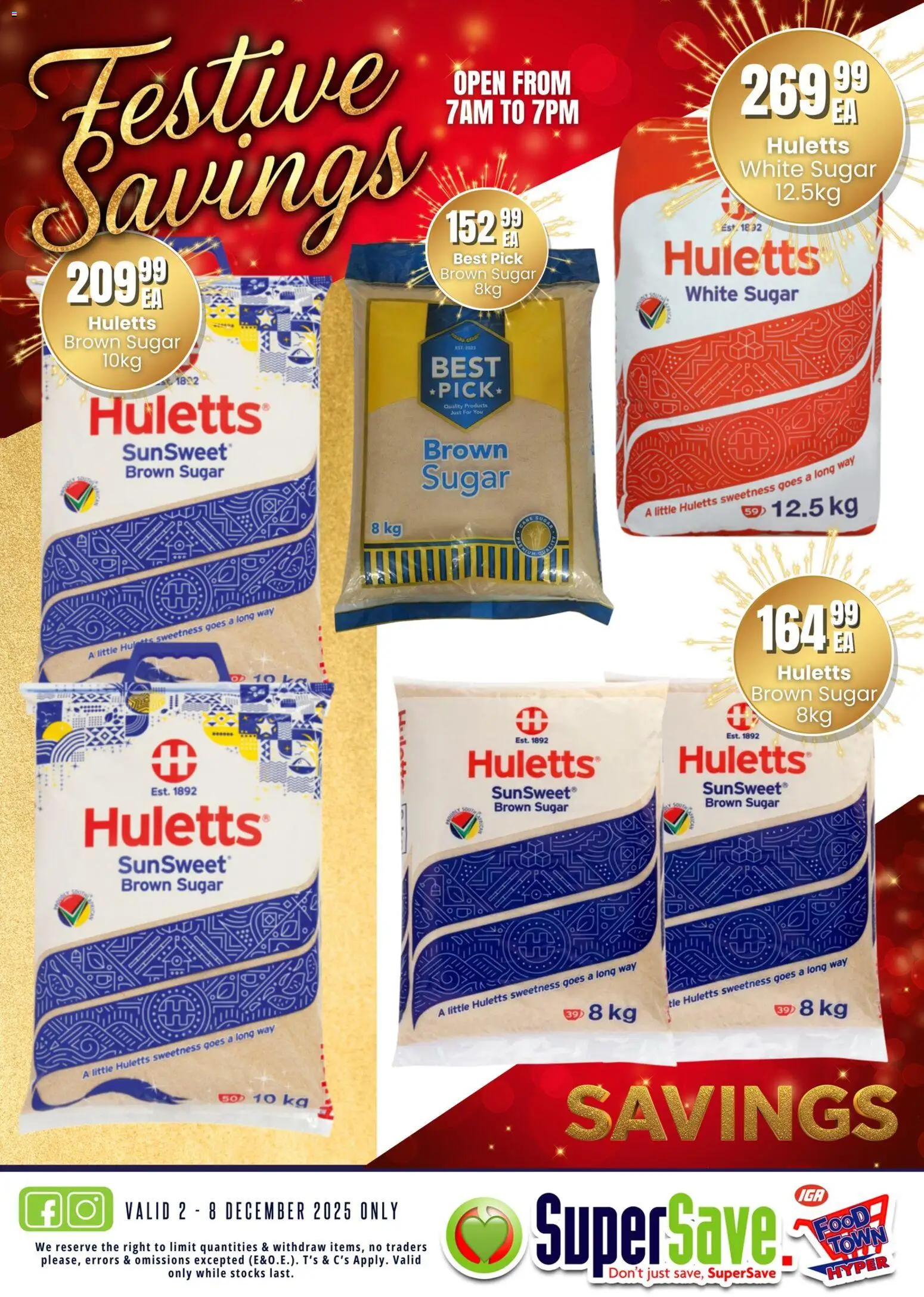 New Super Save catalogue – valid from 02.12.2025 | Page: 20 | Products: Sugar
