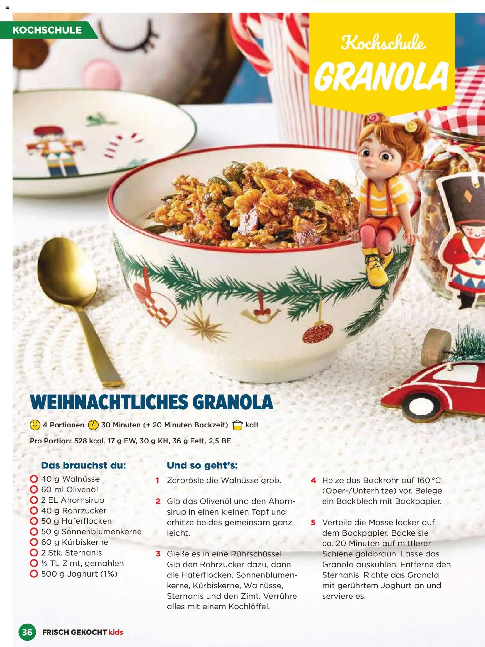Billa  Frisch Gekocht Kids gültig ab 01.12.2025 | Seite: 36 | Produkte: Joghurt