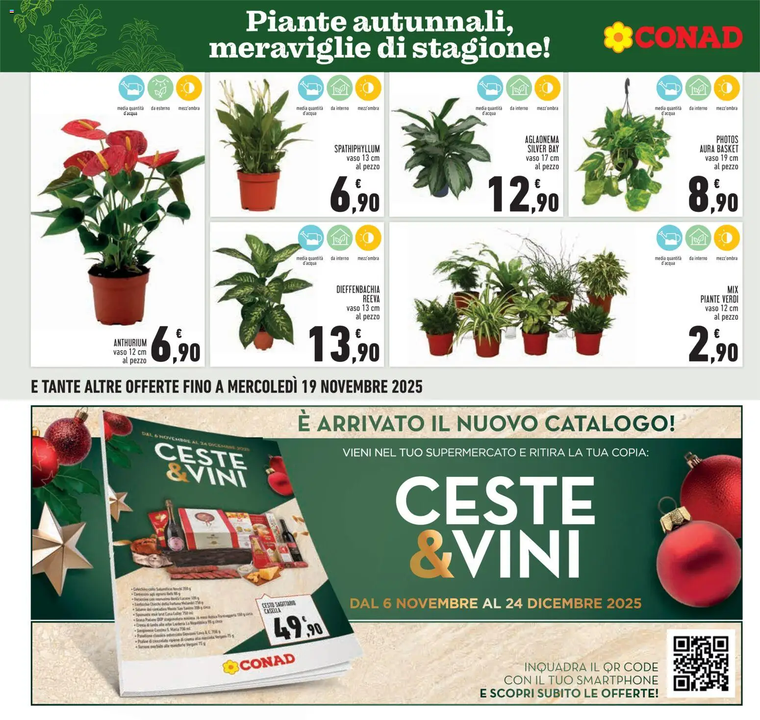Volantino Conad del 06.11.2025 | Pagina: 10 | Prodotti: Smartphone, Vaso
