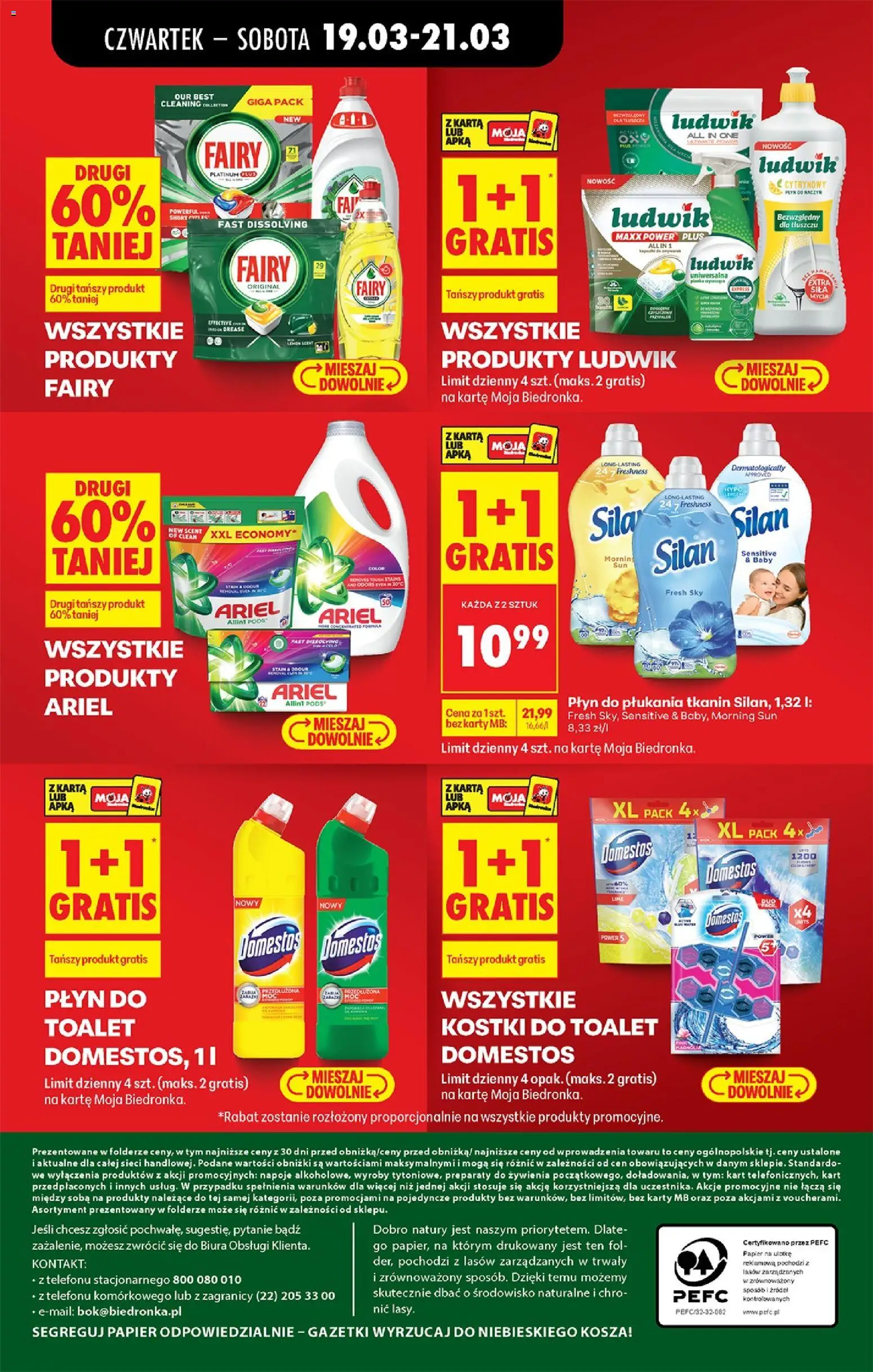 Biedronka gazetka od czwartku od 19.03.2026 | Strona: 78 | Produkty: Karta, Napoje, Cleaner, Fairy