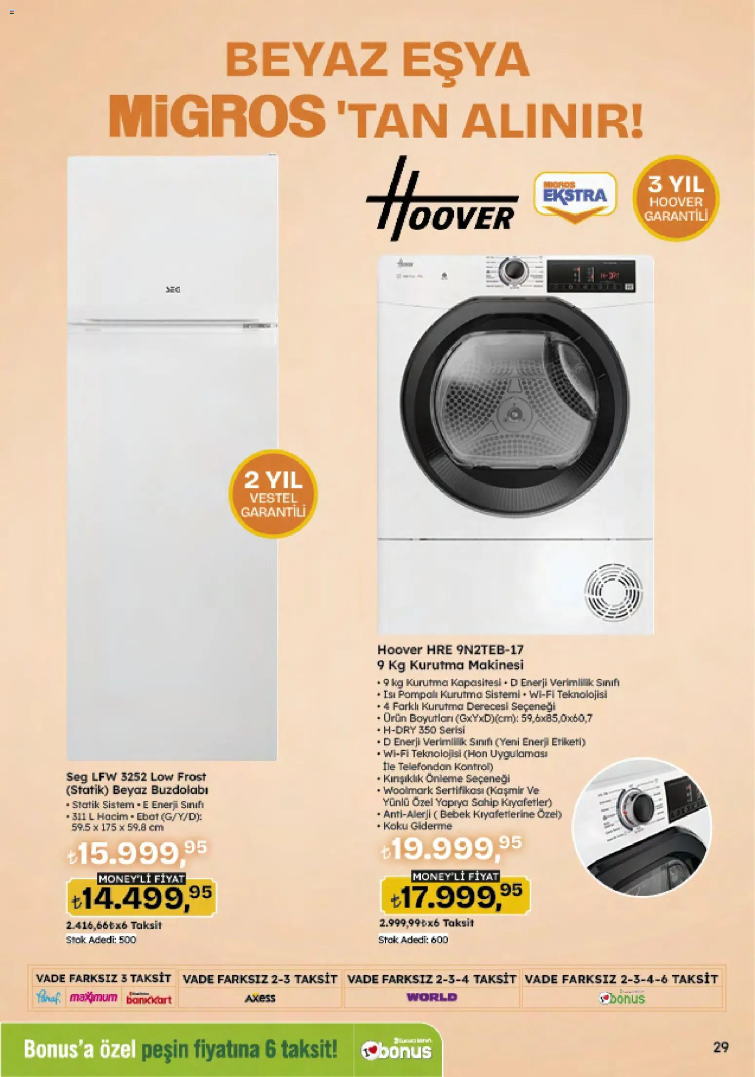 Migros Katalog - 5M Migroskop Dijital - 12.03.2026 tarihinden itibaren geçerlidir | Sayfa: 148 | Ürünler: Koku, Kurutma makinesi, Buzdolabı