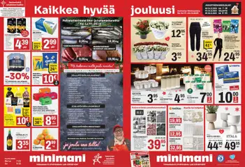 Minimani-mainoslehti voimassa 17.12.2025 alkaen