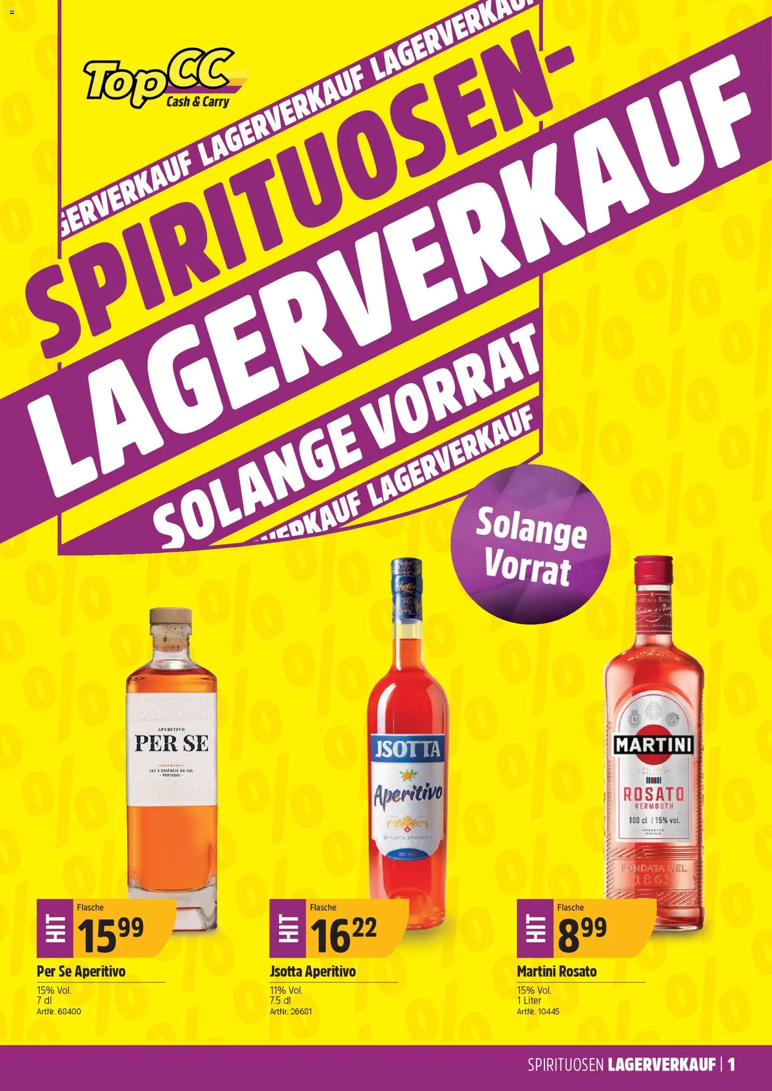 TopCC Aktionen Spirituosen – gültig ab 26.01.2026 | Seite: 1
