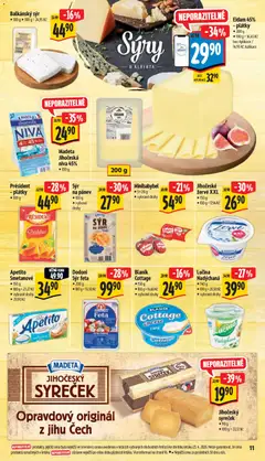 Náhled letáku Albert leták - Supermarket od 29.04.2026 | Strana: 19 | Produkty: Lučina, Pánev, Sýry, Eidam