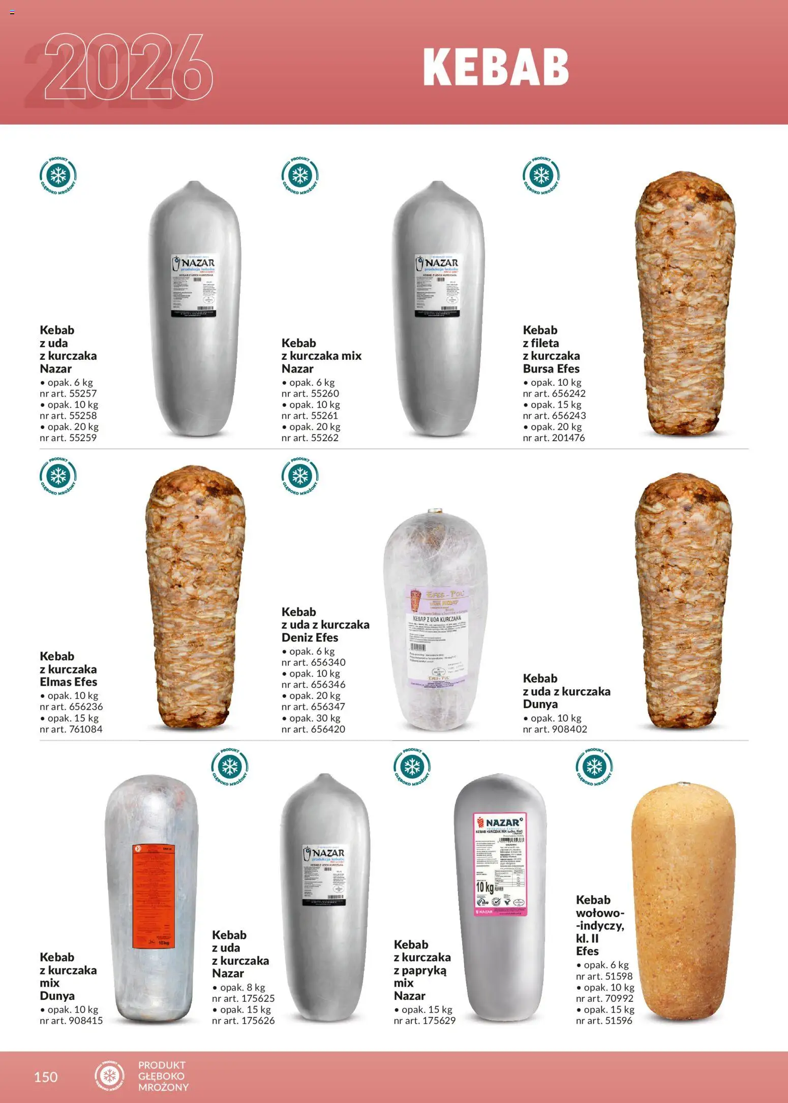 Makro Gazetka - Ultra fresh od 01.03.2026 | Strona: 150 | Produkty: Mak, Kurczak, Kebab, Papryka