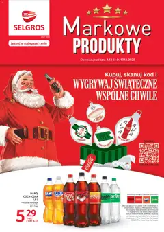 Pogląd oferty "Selgros cash&carry Gazetka - Markowe produkty" - ważna od 04.12.2025