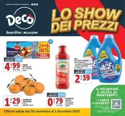 Anteprima del volantino Decò MaxiStore - Napoli catalogo valido a partire dal 20.11.2025