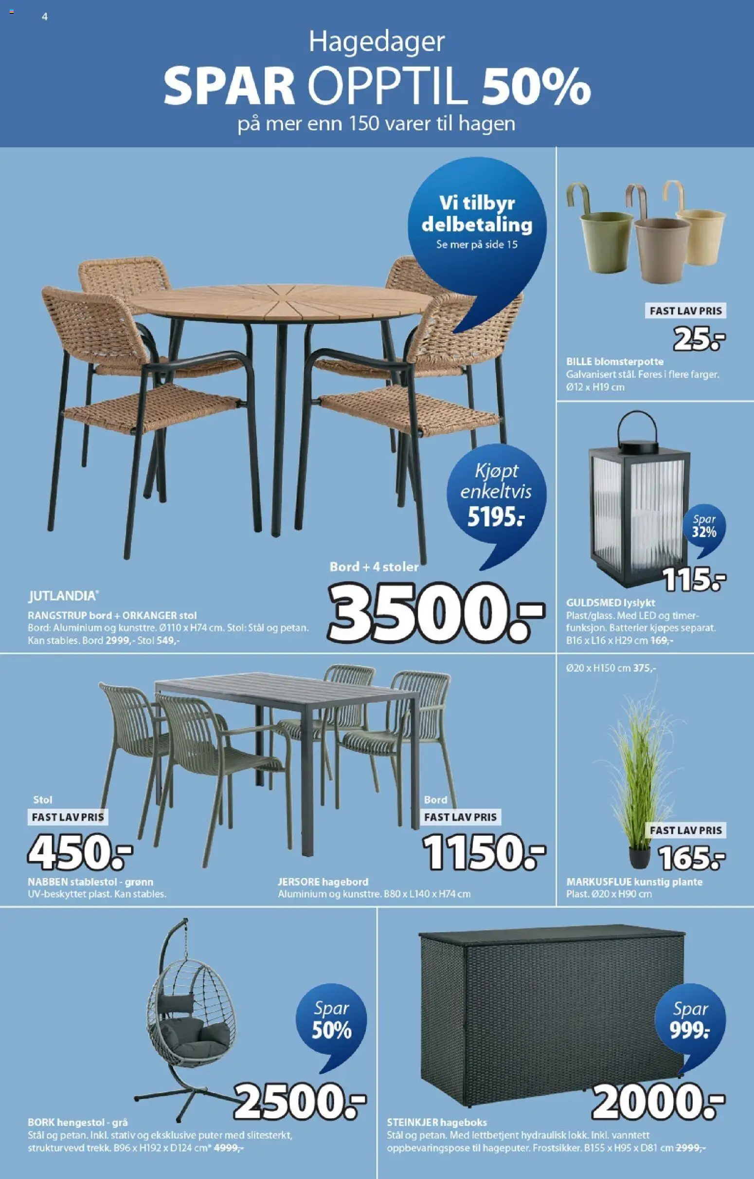 {H1} | Side: 4 | Produkter: Сантехнічне кріплення, Bord, Stol, Blomsterpotte