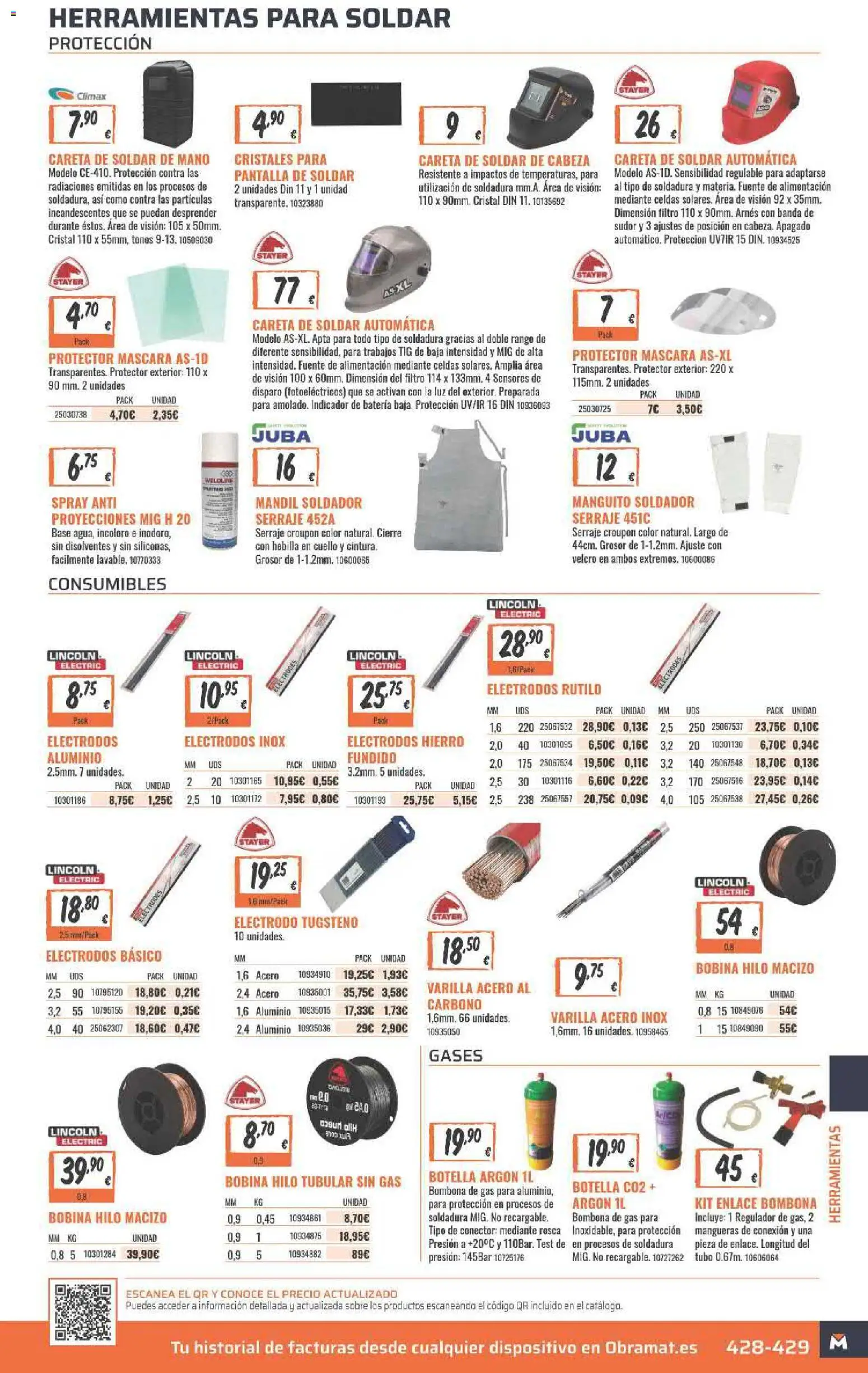 Obramat folleto │ válido desde el 23.03.2026 | Página: 429 | Productos: Máscara, Conector, Batería