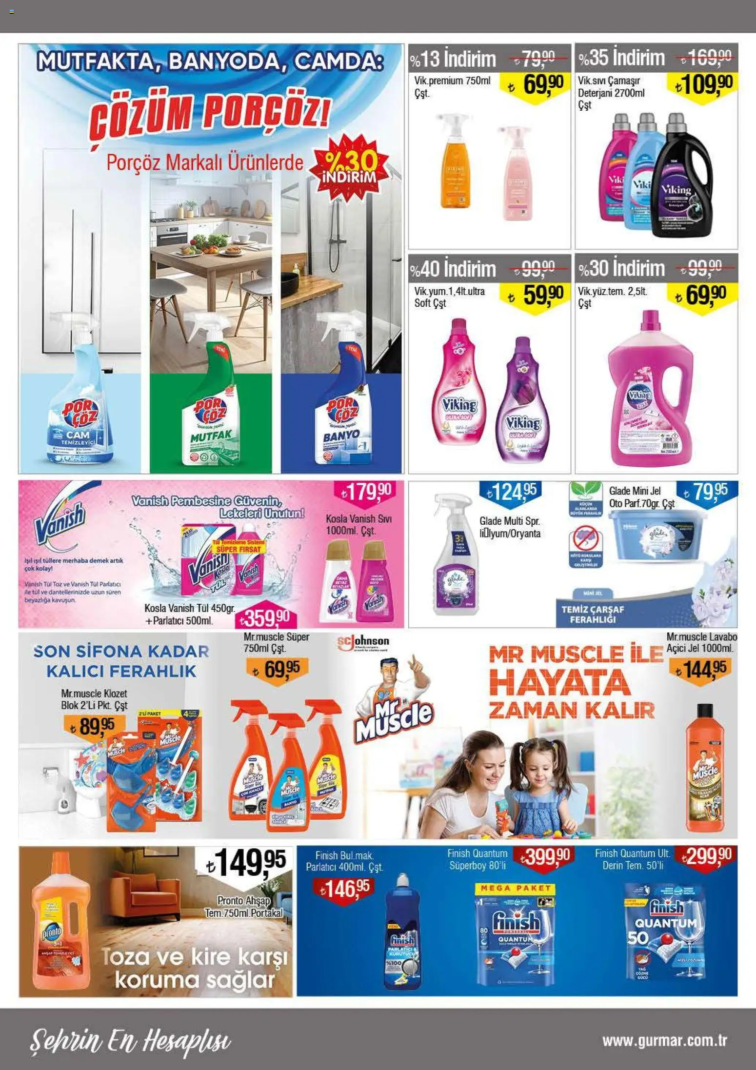 Gürmar Katalog - 01.01.2026 tarihinden itibaren geçerlidir | Sayfa: 14 | Ürünler: Lavabo, Banyo, Çarşaf, Parlatıcı