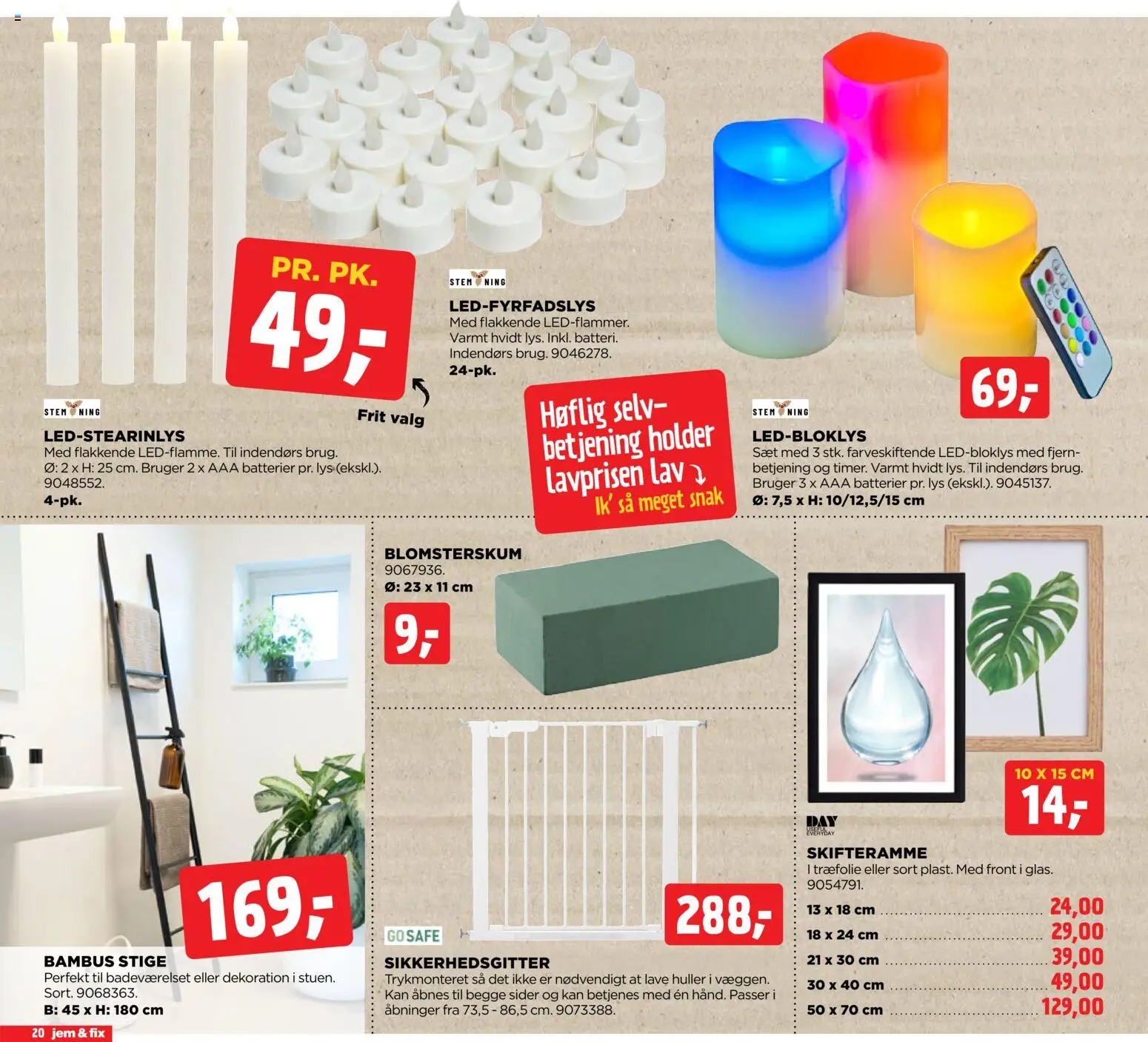 Jem & fix tilbudsavis – gyldig fra 26.10.2025 | Side: 20 | Produkter: Batterier